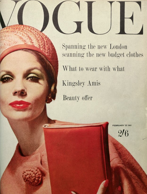 British Vogue Cover February 1961