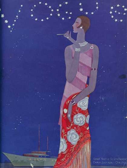 British Vogue Cover July 1926