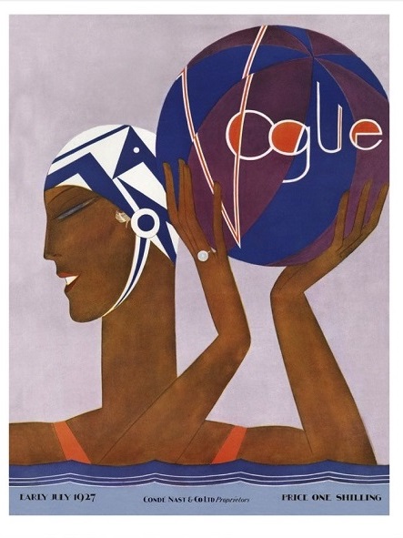 British Vogue Cover July 1927