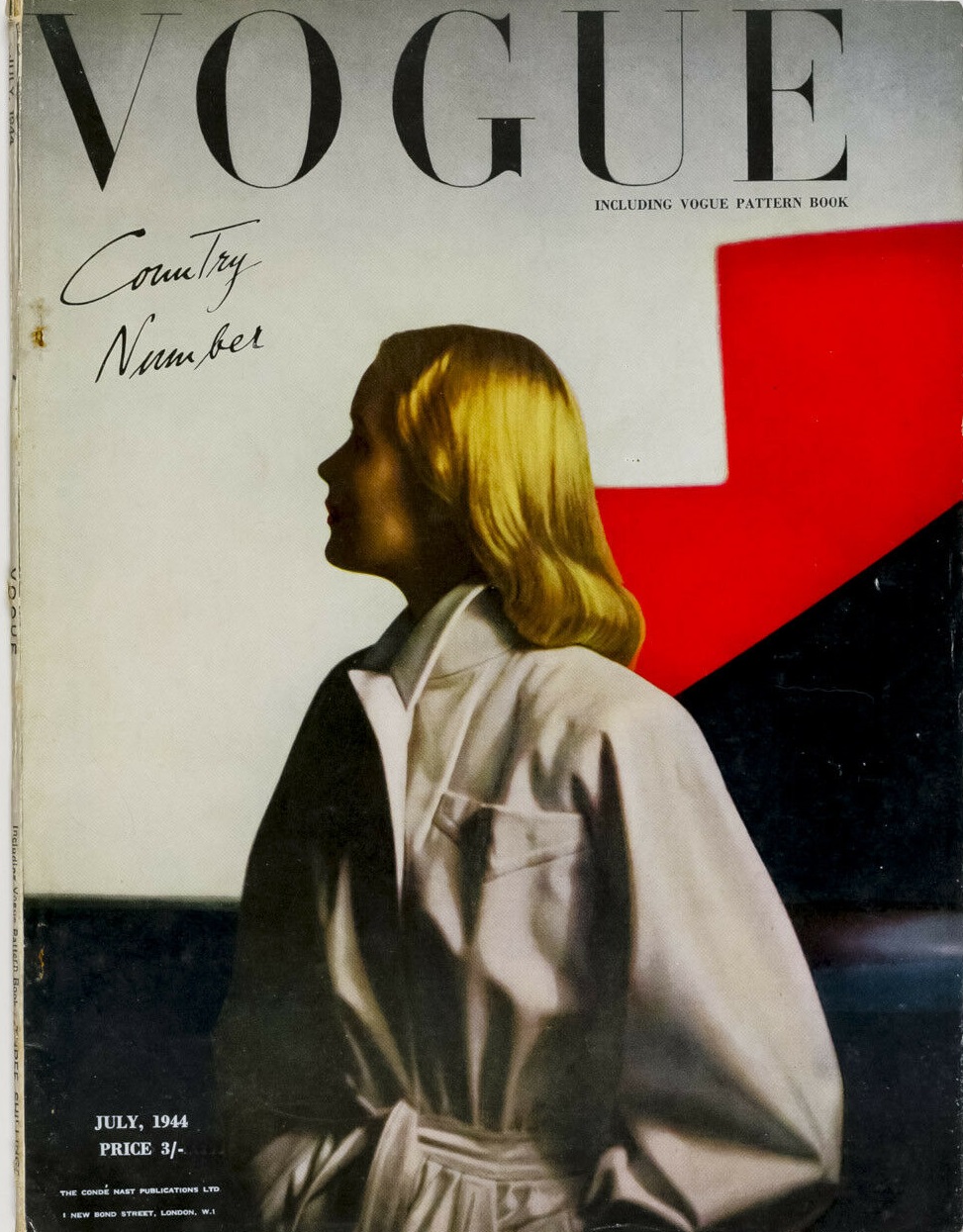 British Vogue Cover July 1944