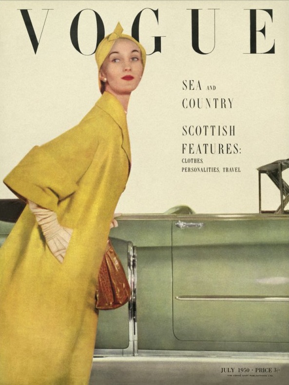 British Vogue Cover July 1950