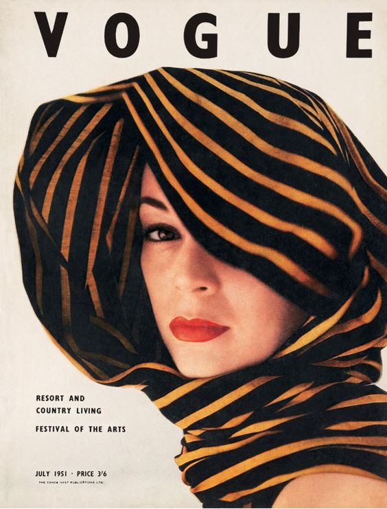 British Vogue Cover July 1951