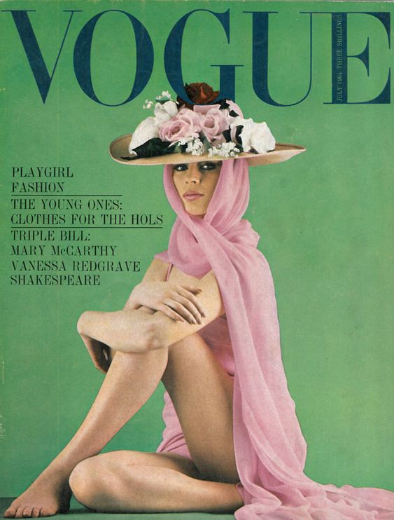 British Vogue Cover July 1964