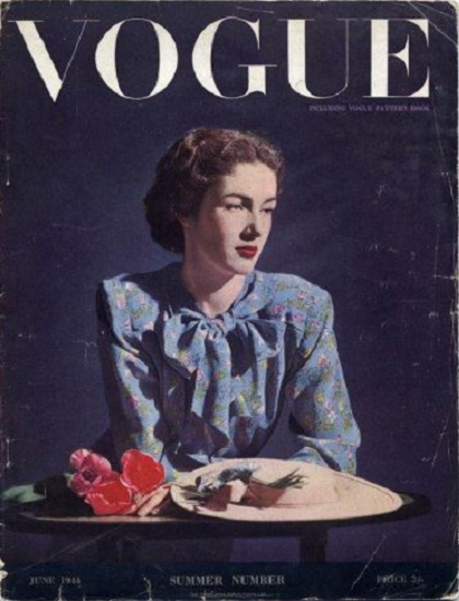 British Vogue Cover June 1944