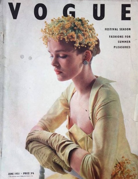 British Vogue Cover June 1951