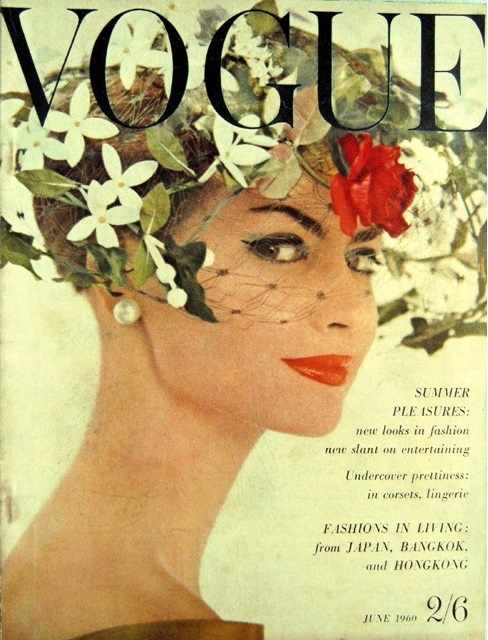 British Vogue Cover June 1960