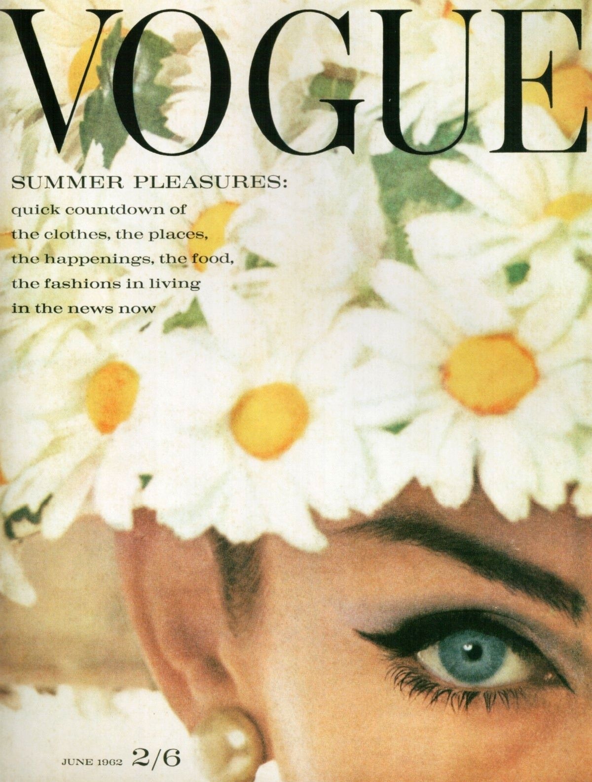 British Vogue Cover June 1962