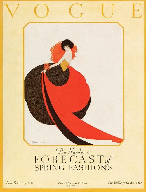 British Vogue Cover March 1921