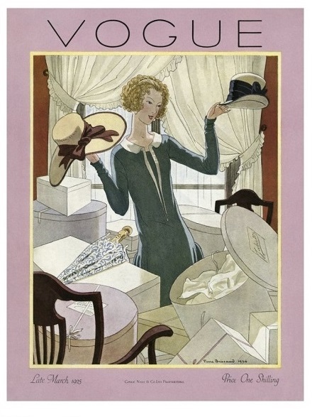 British Vogue Cover March 1925