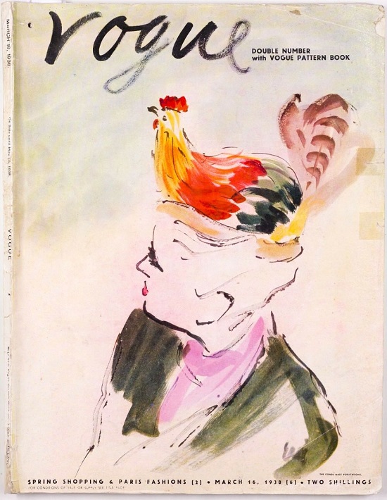 British Vogue Cover March 1938