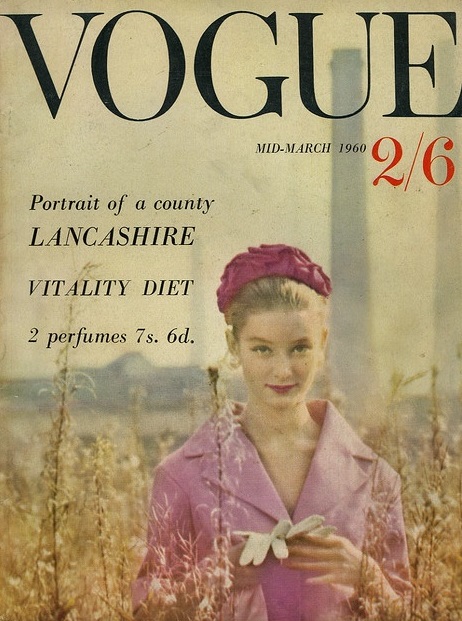 British Vogue Cover March 1960