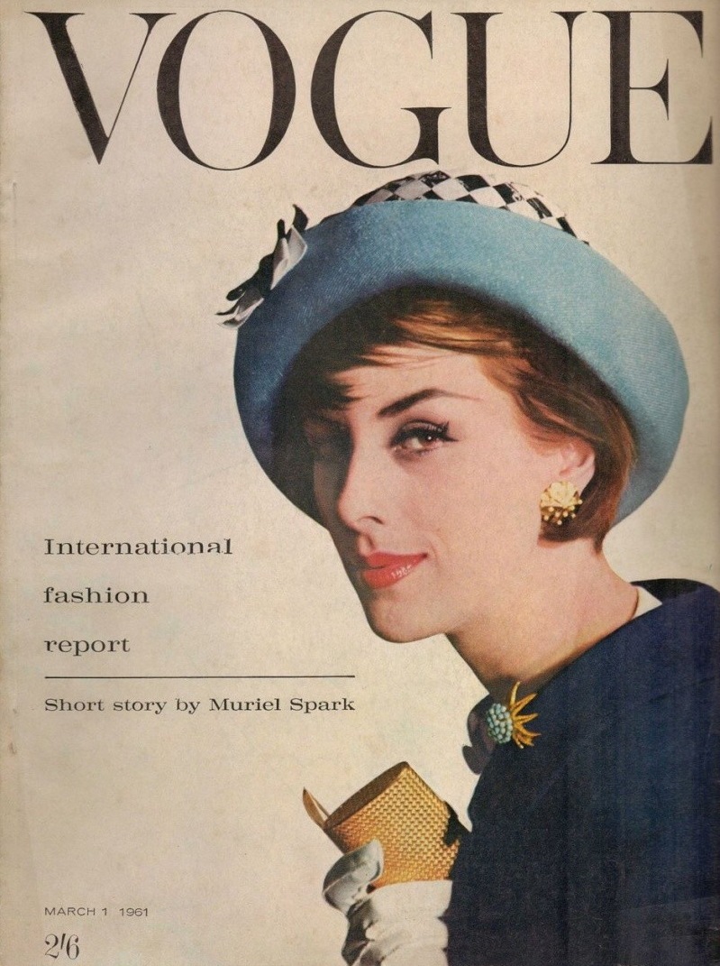 British Vogue Cover March 1961