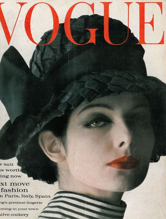 British Vogue Cover March 1962