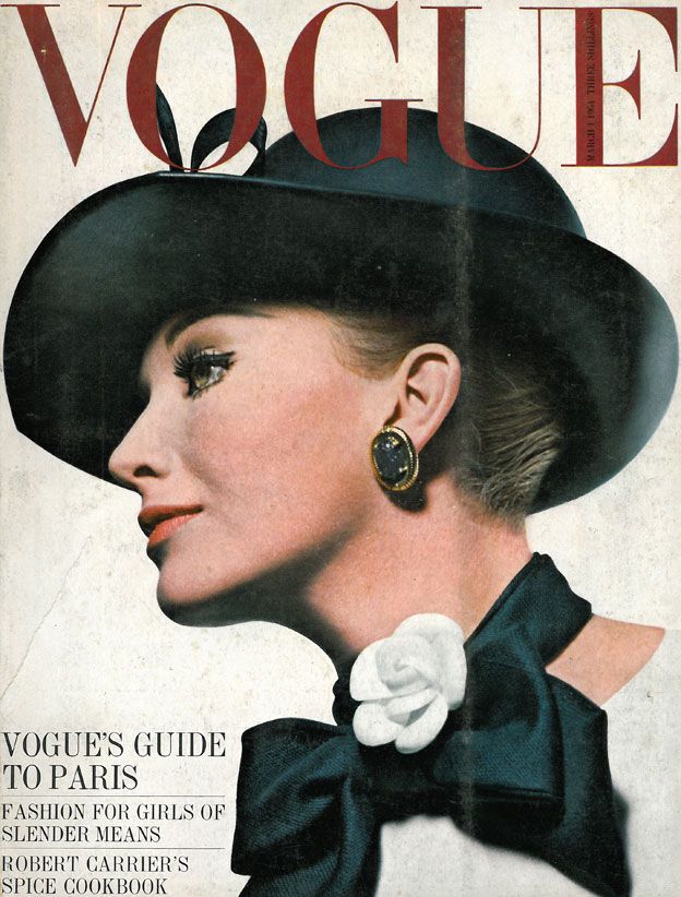 British Vogue Cover March 1964