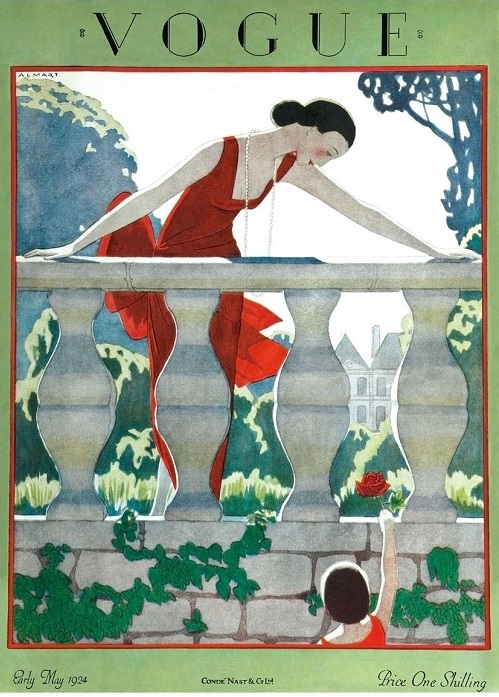 British Vogue Cover May 1924