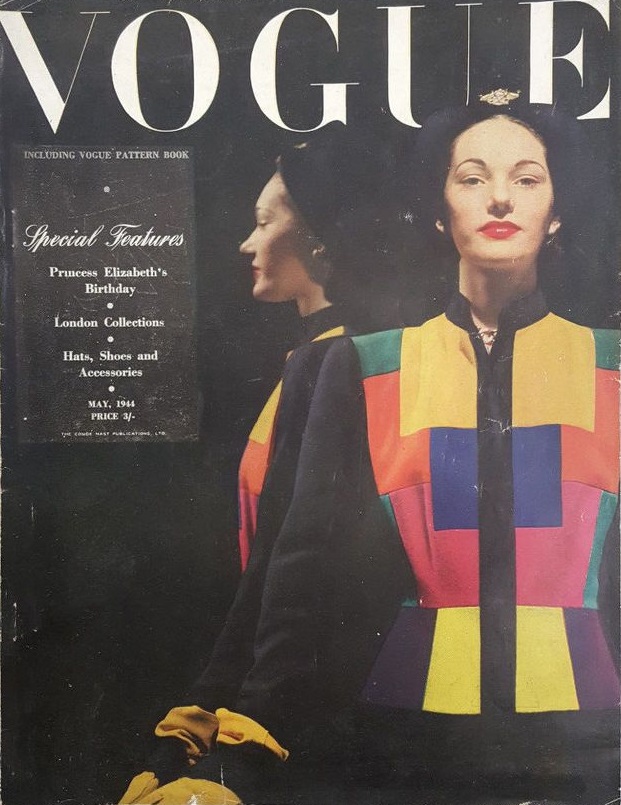 British Vogue Cover May 1944