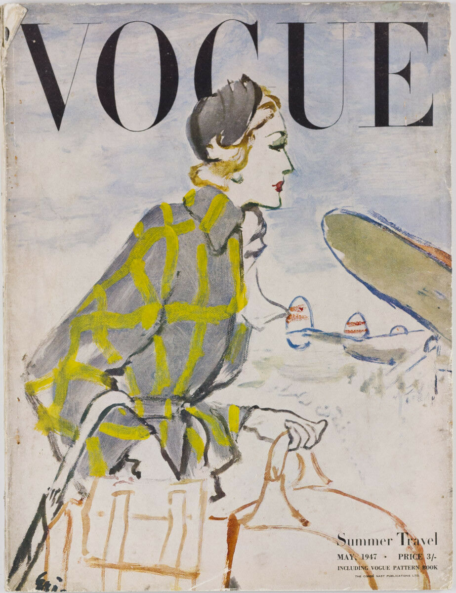 British Vogue Cover May 1947