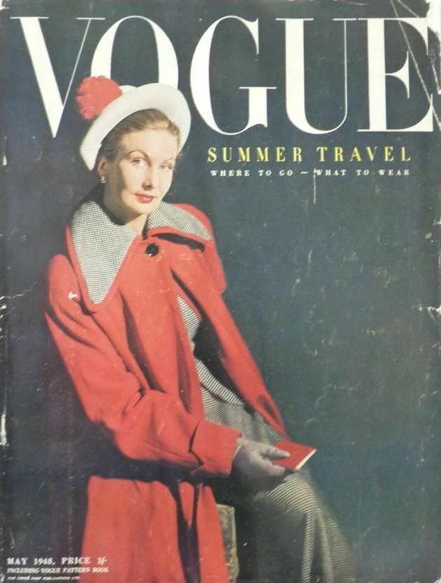 British Vogue Cover May 1948