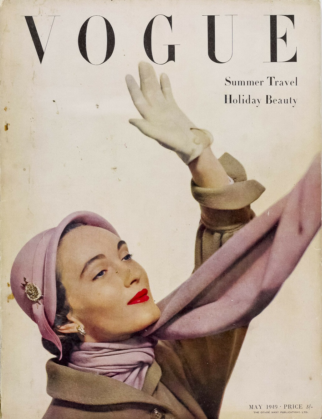 British Vogue Cover May 1949