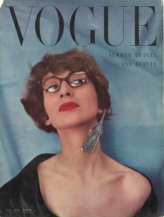 British Vogue Cover May 1950