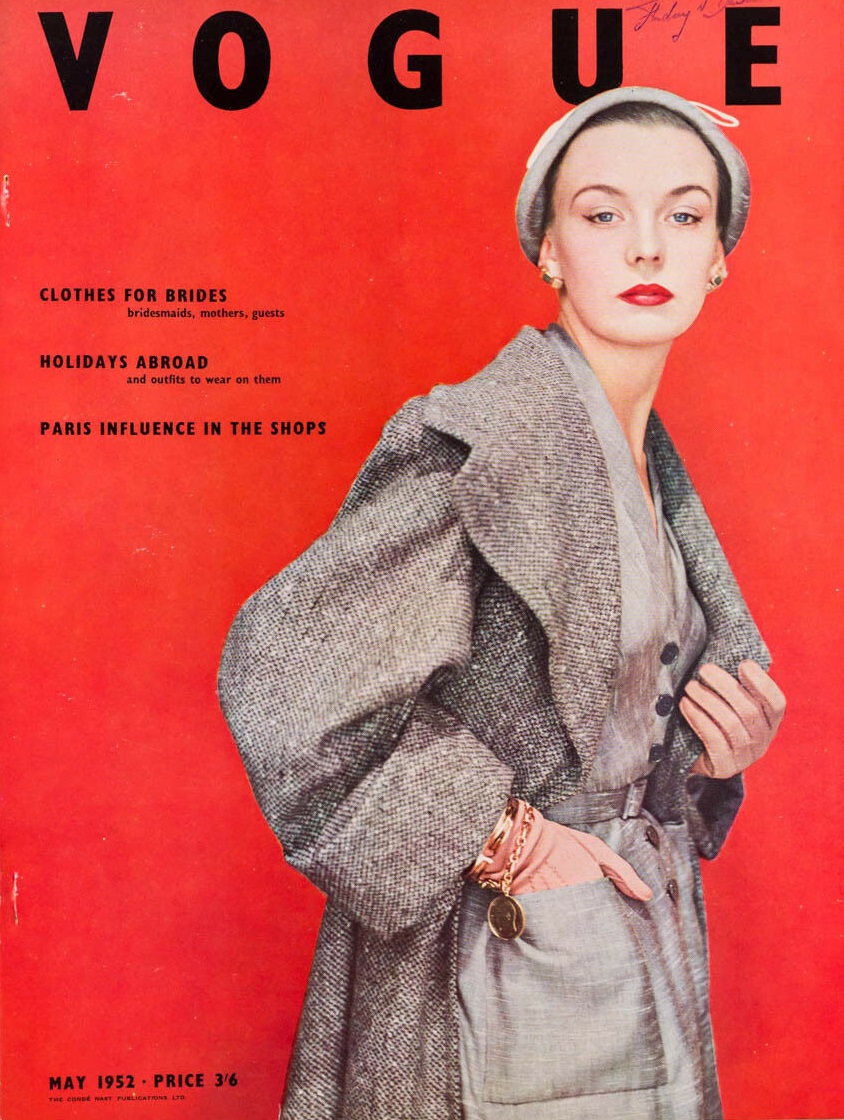 British Vogue Cover May 1952