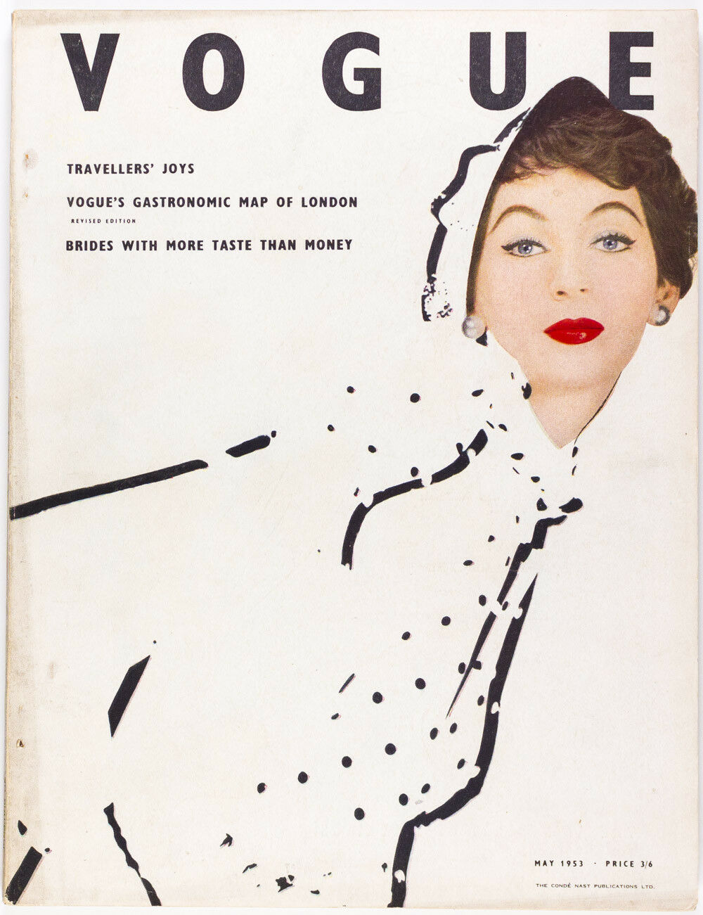 British Vogue Cover May 1953