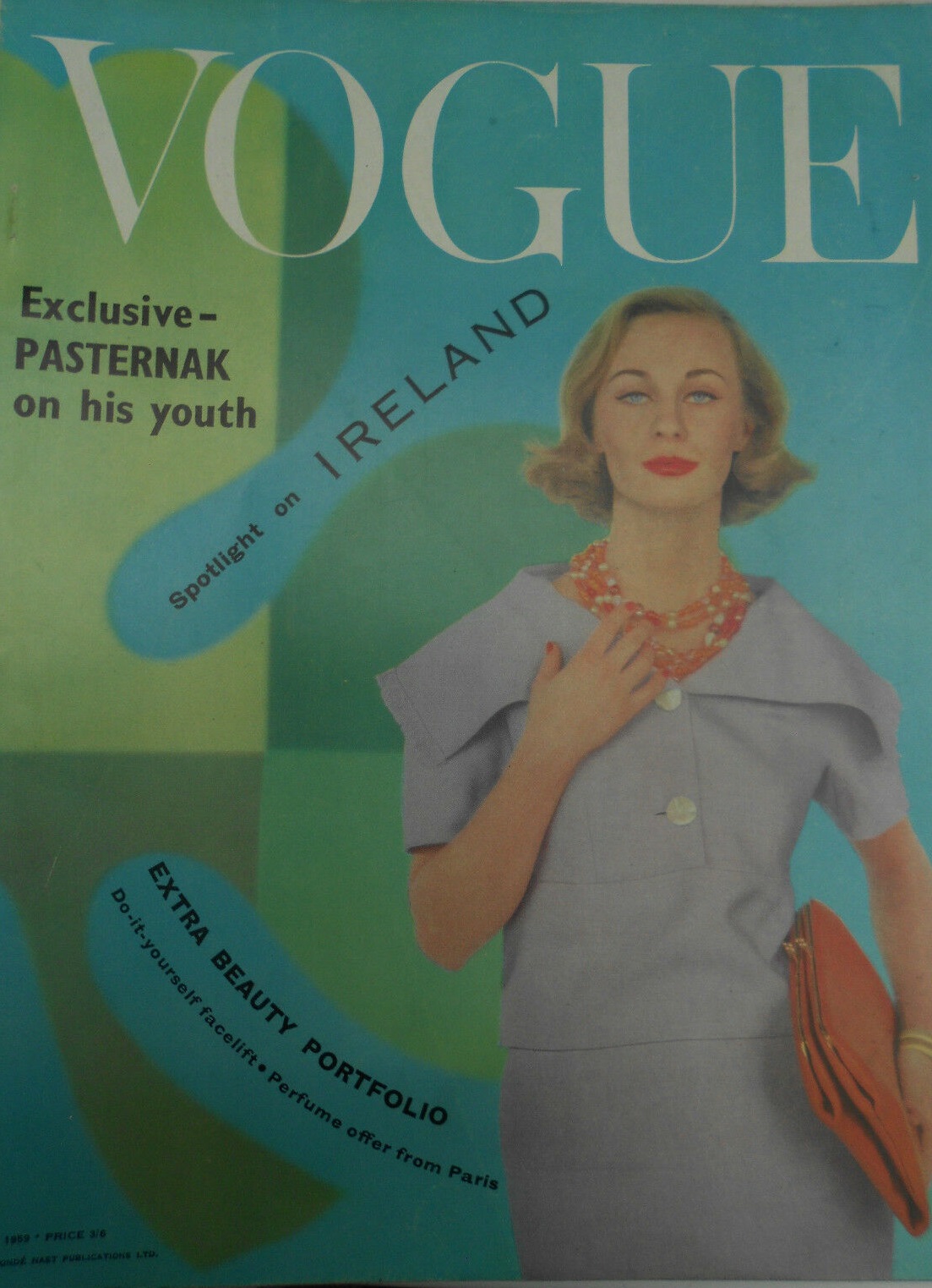 British Vogue Cover May 1959