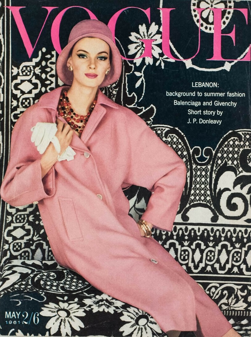 British Vogue Cover May 1961