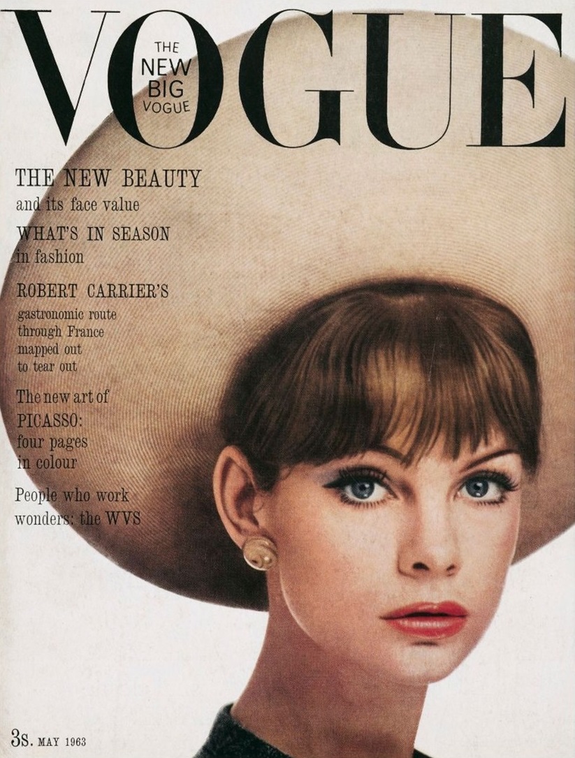 British Vogue Cover May 1963