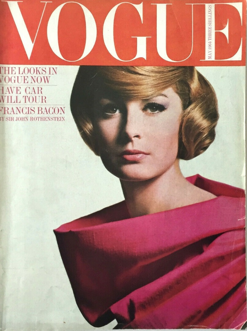 British Vogue Cover May 1965