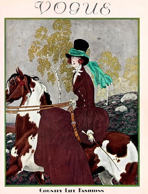 British Vogue Cover November 1927