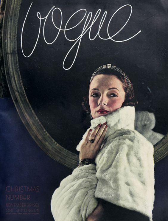 British Vogue Cover November 1933