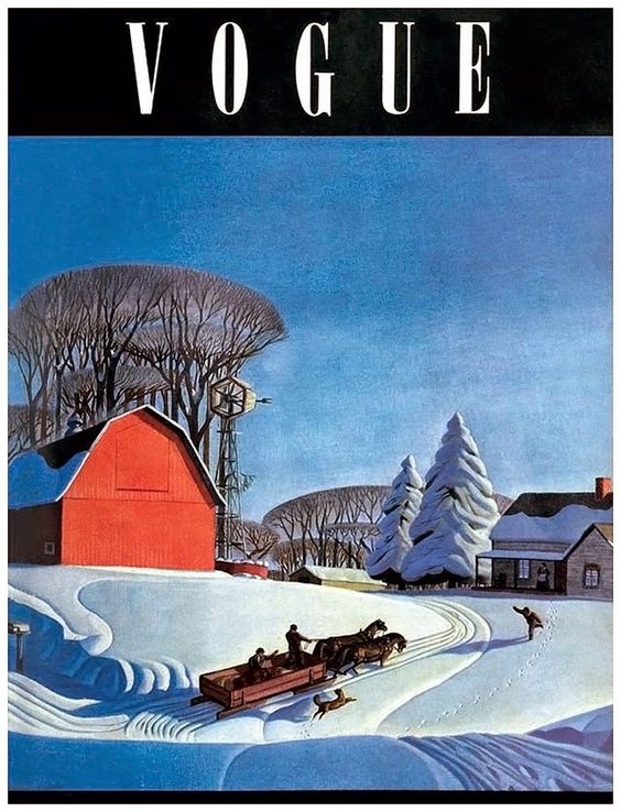 British Vogue Cover November 1938