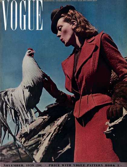 British Vogue Cover November 1939