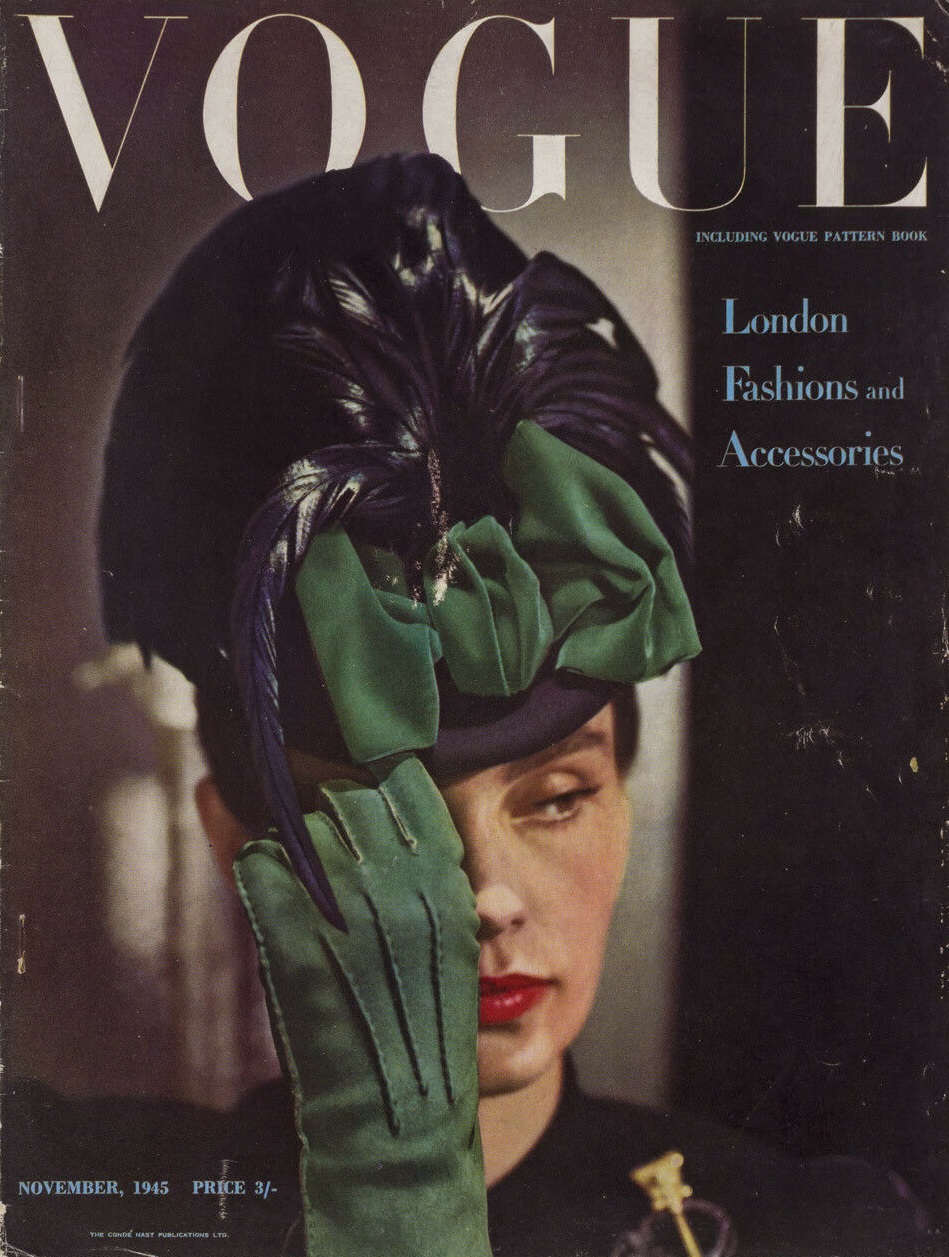 British Vogue Cover November 1945