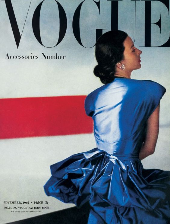 British Vogue Cover November 1946