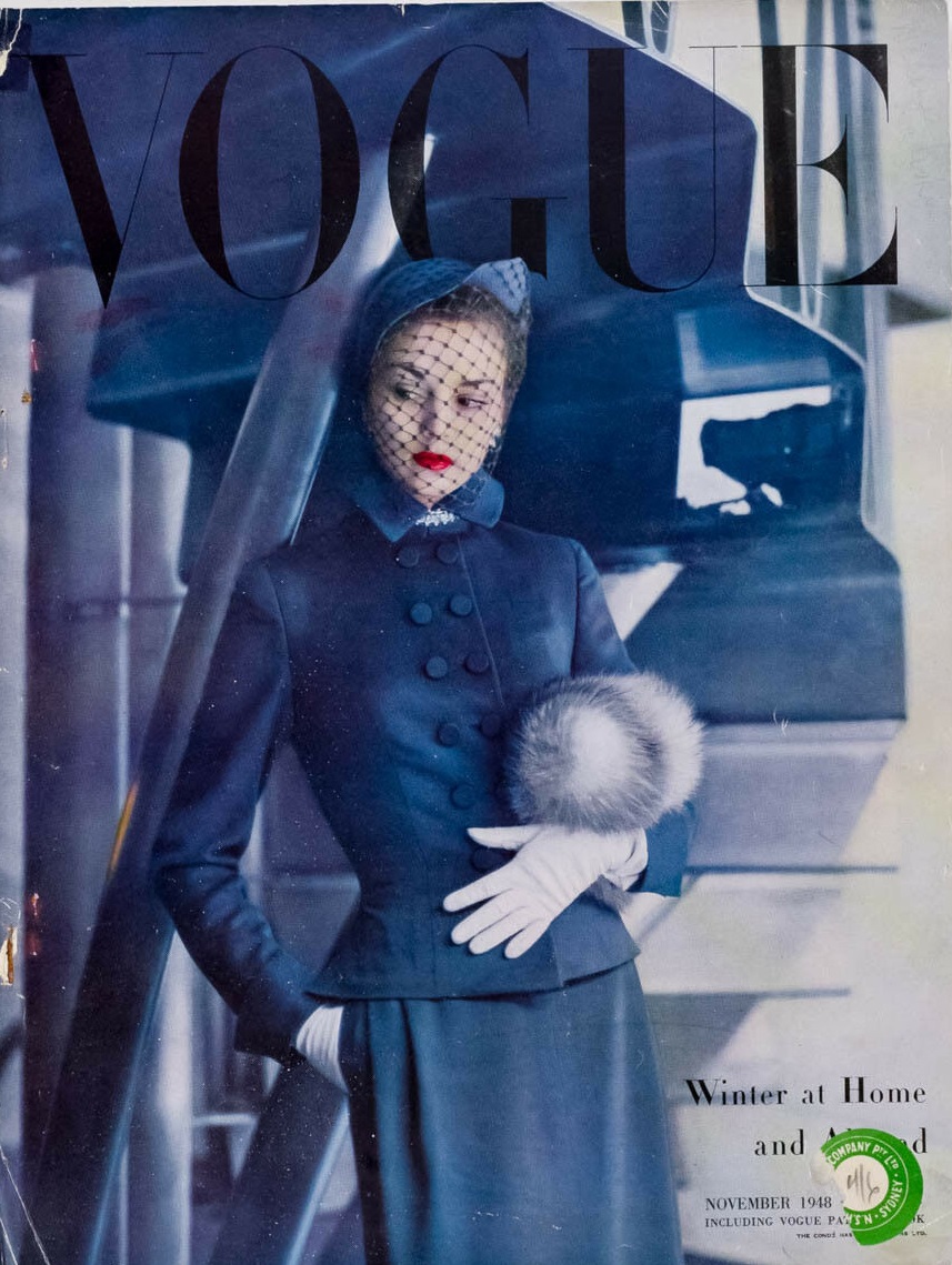 British Vogue Cover November 1948