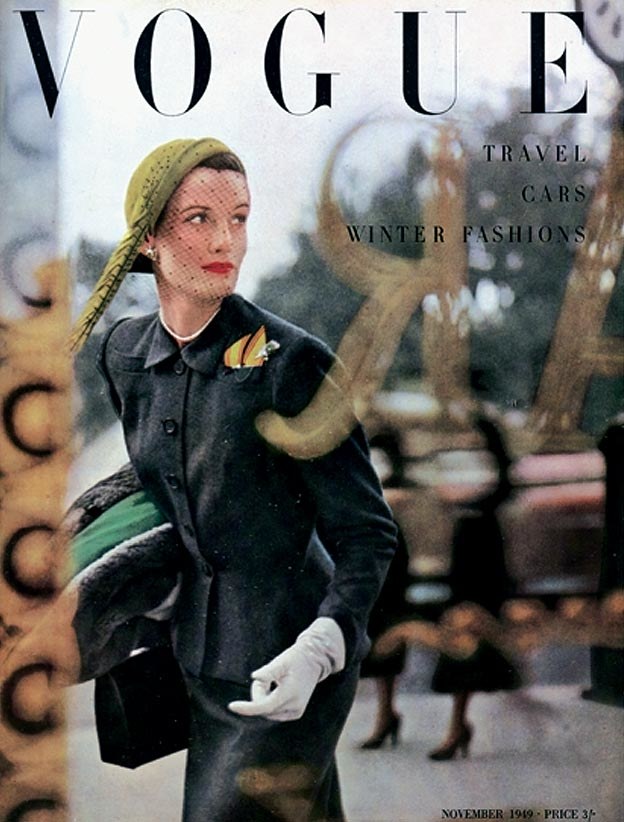 British Vogue Cover November 1949