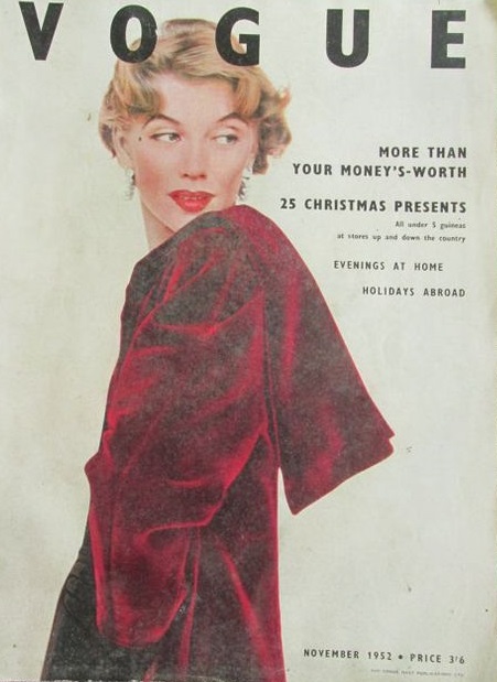 British Vogue Cover November 1952