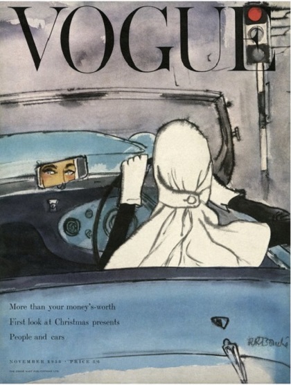 British Vogue Cover November 1953