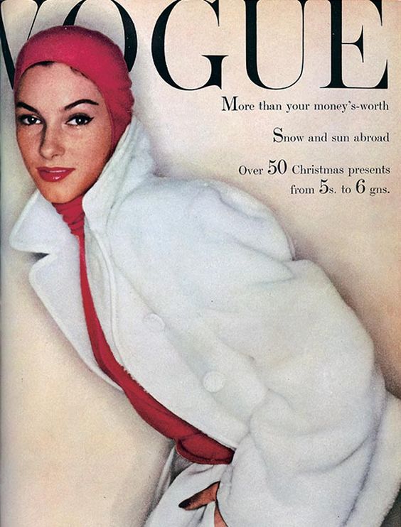 British Vogue Cover November 1954