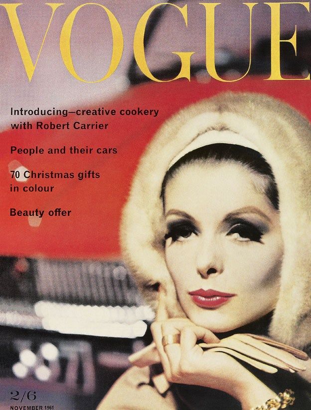 British Vogue Cover November 1961