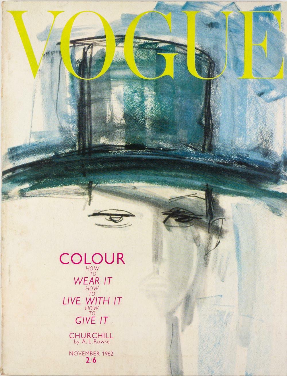 British Vogue Cover November 1962