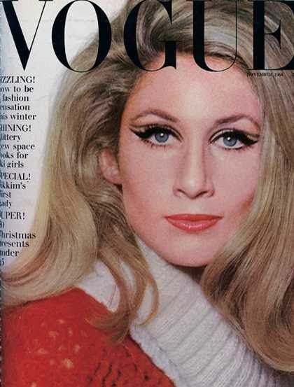 British Vogue Cover November 1964