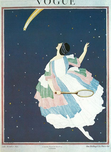 British Vogue Cover October 1921