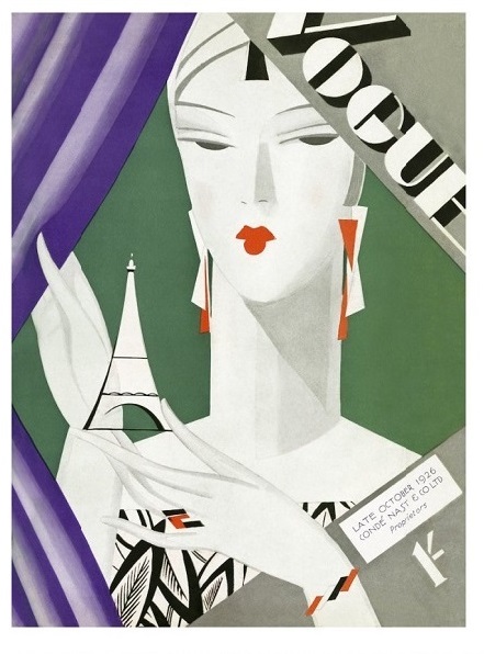 British Vogue Cover October 1926