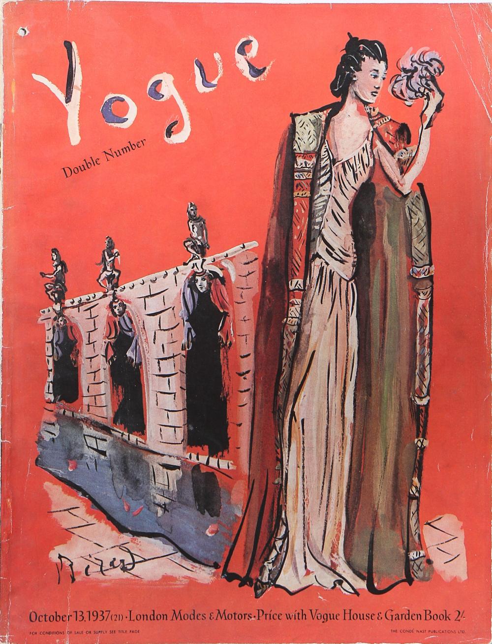 British Vogue Cover October 1937