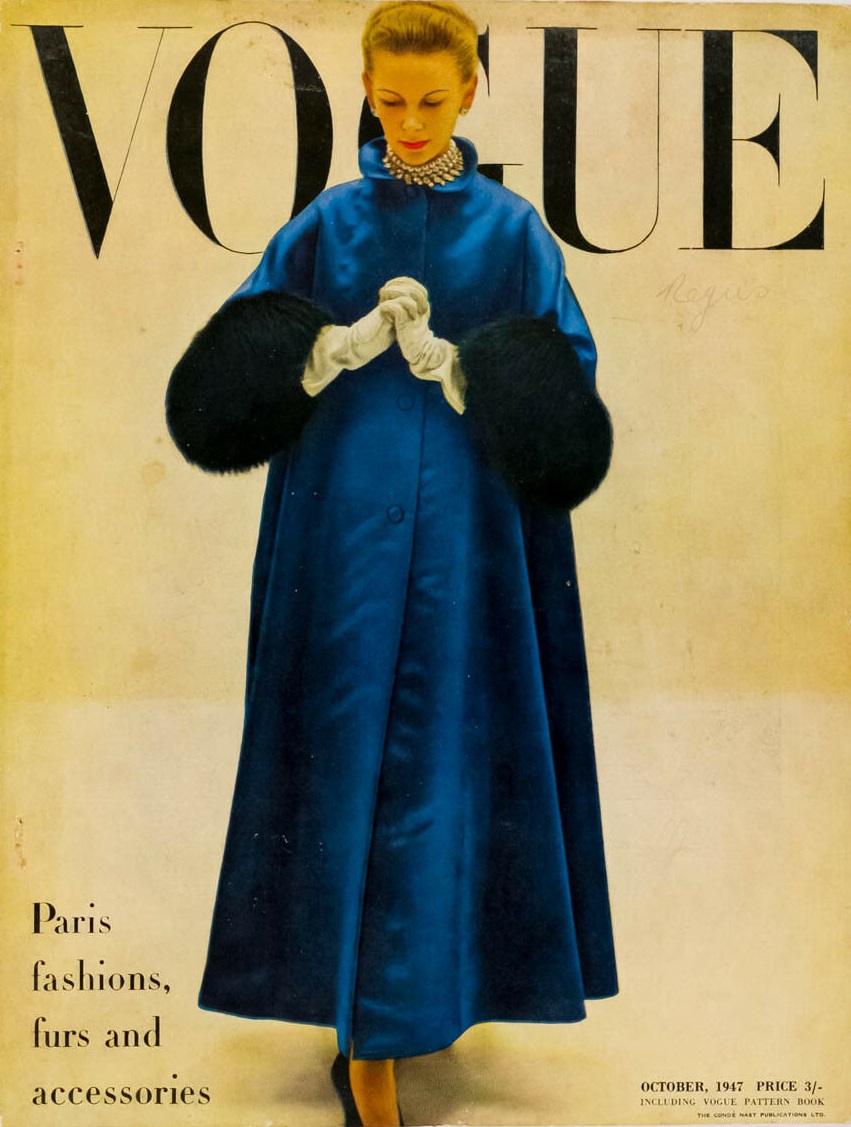 British Vogue Cover October 1947