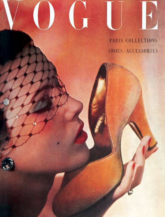 British Vogue Cover October 1950