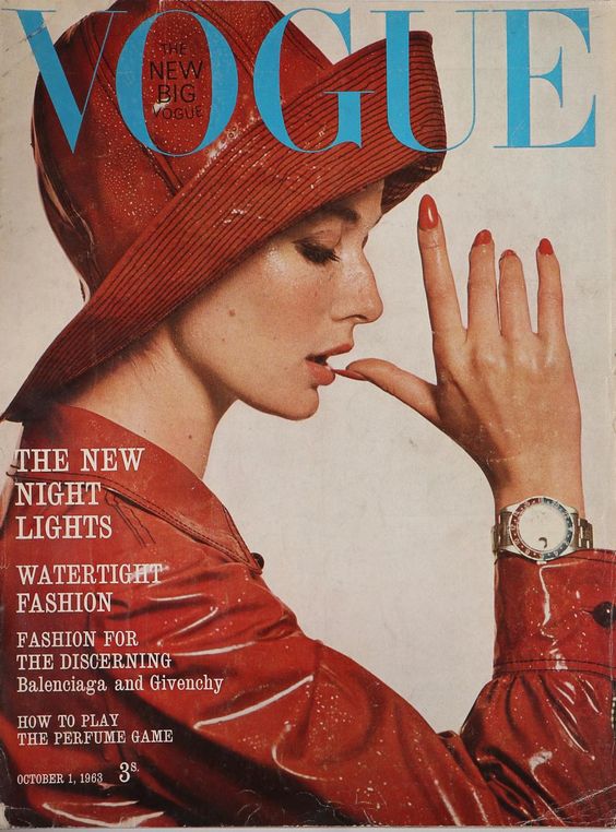 British Vogue Cover October 1963